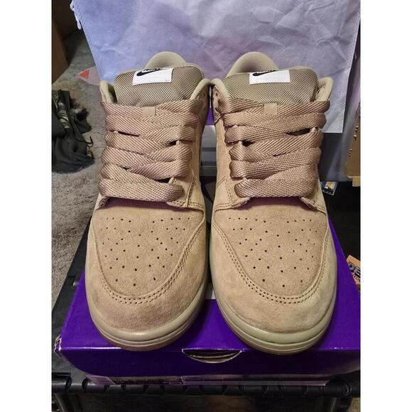 Nike SB Dunk Low Pro B Parachute Beige Sz 10.5M HJ0367-200 - Picture 1 of 12